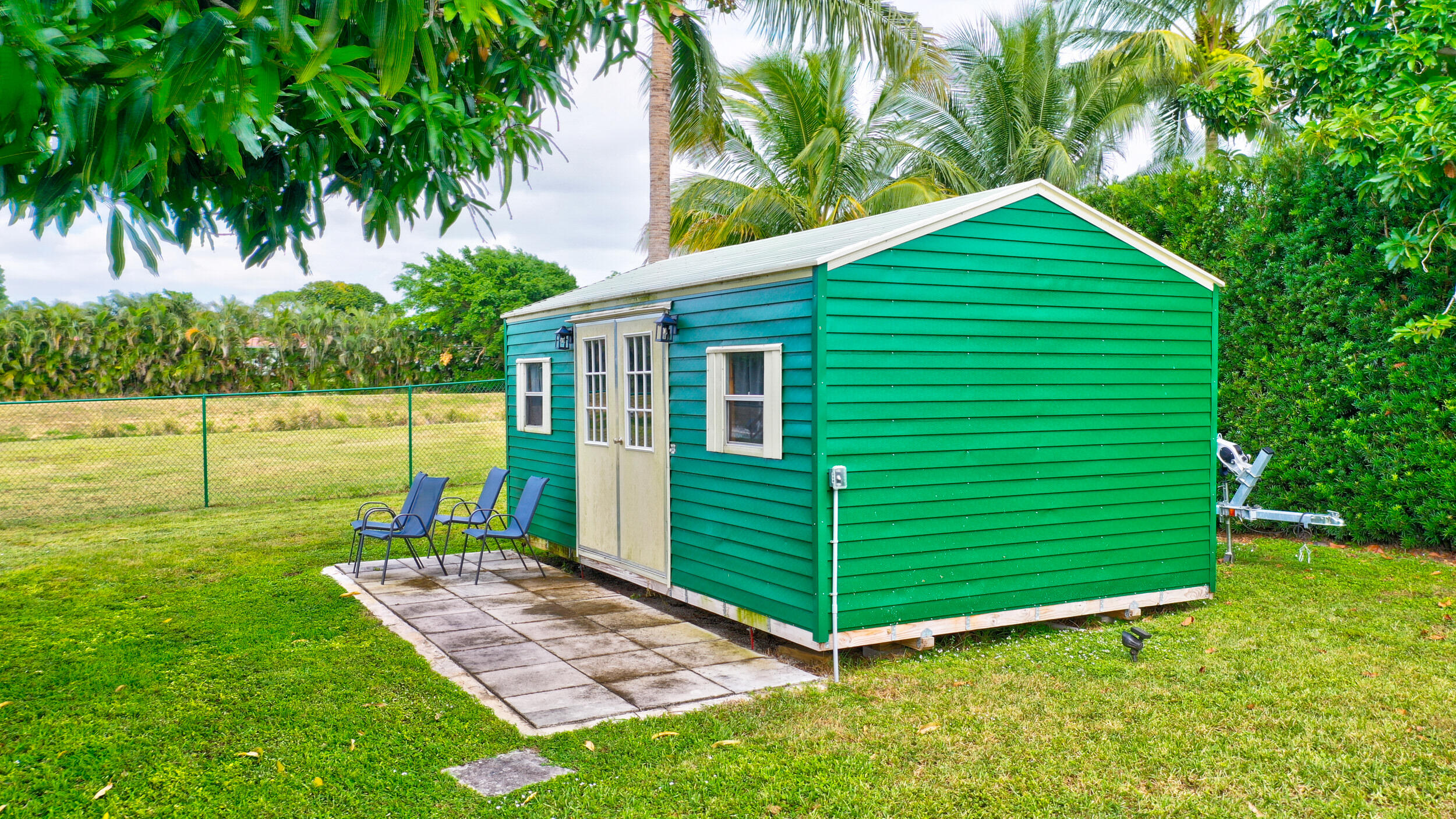 3623 Lone Pine Road Delray Beach, FL 33445 - Photo 62 of 95 Shed With Electric & AC
