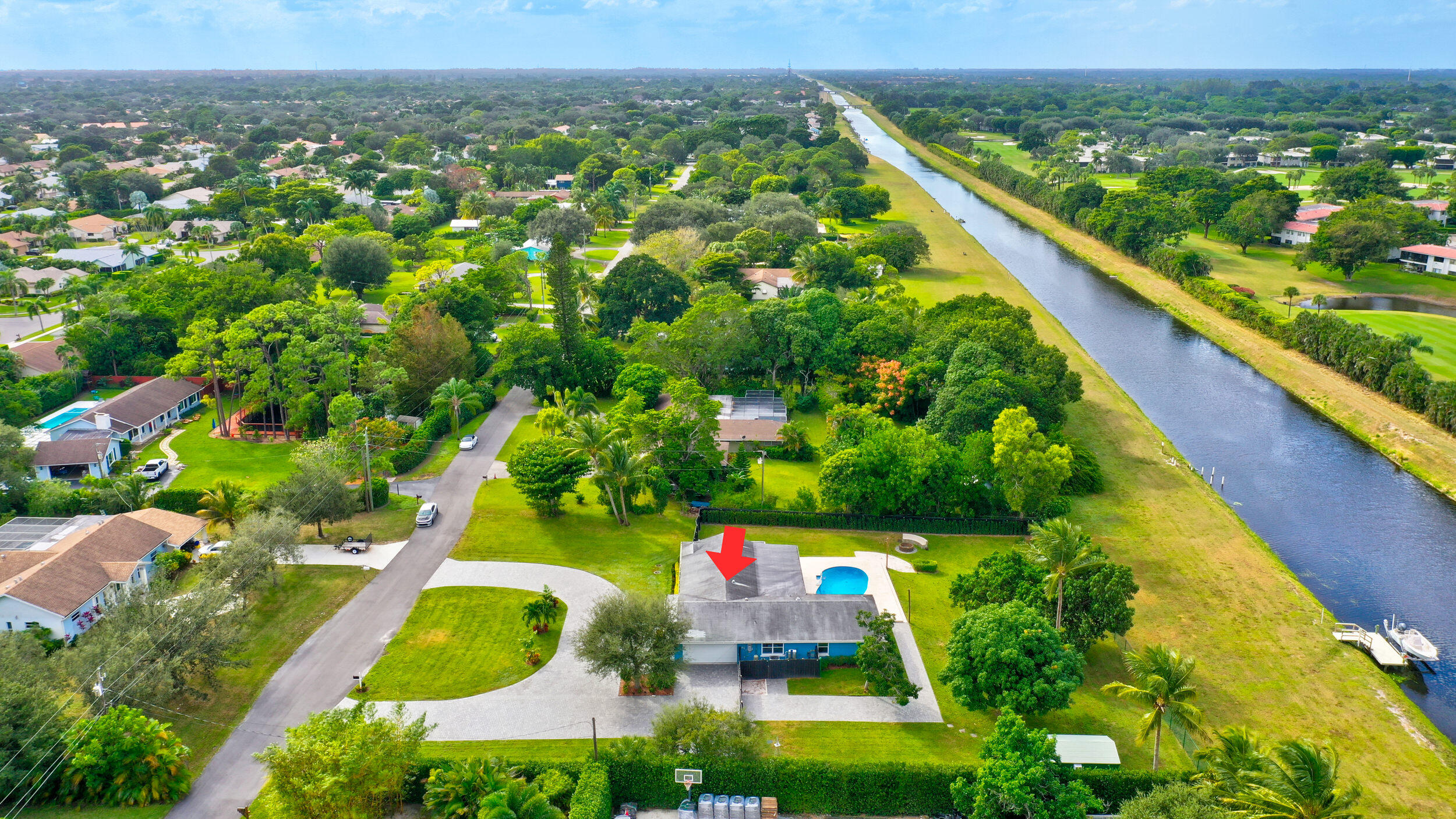 3623 Lone Pine Road Delray Beach, FL 33445 - Photo 85 of 95 Aerial View