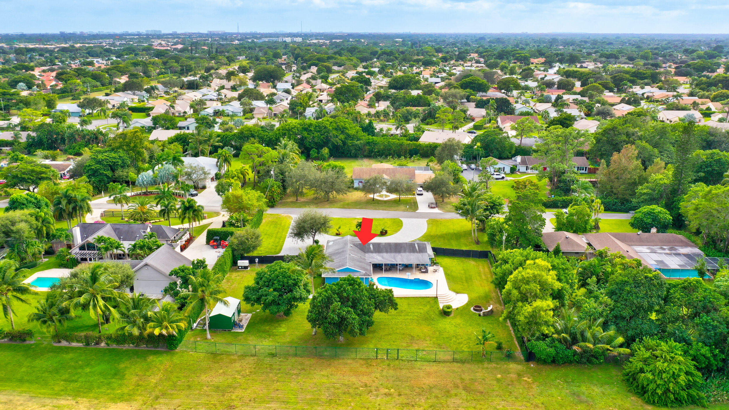 3623 Lone Pine Road Delray Beach, FL 33445 - Photo 87 of 95 Aerial View