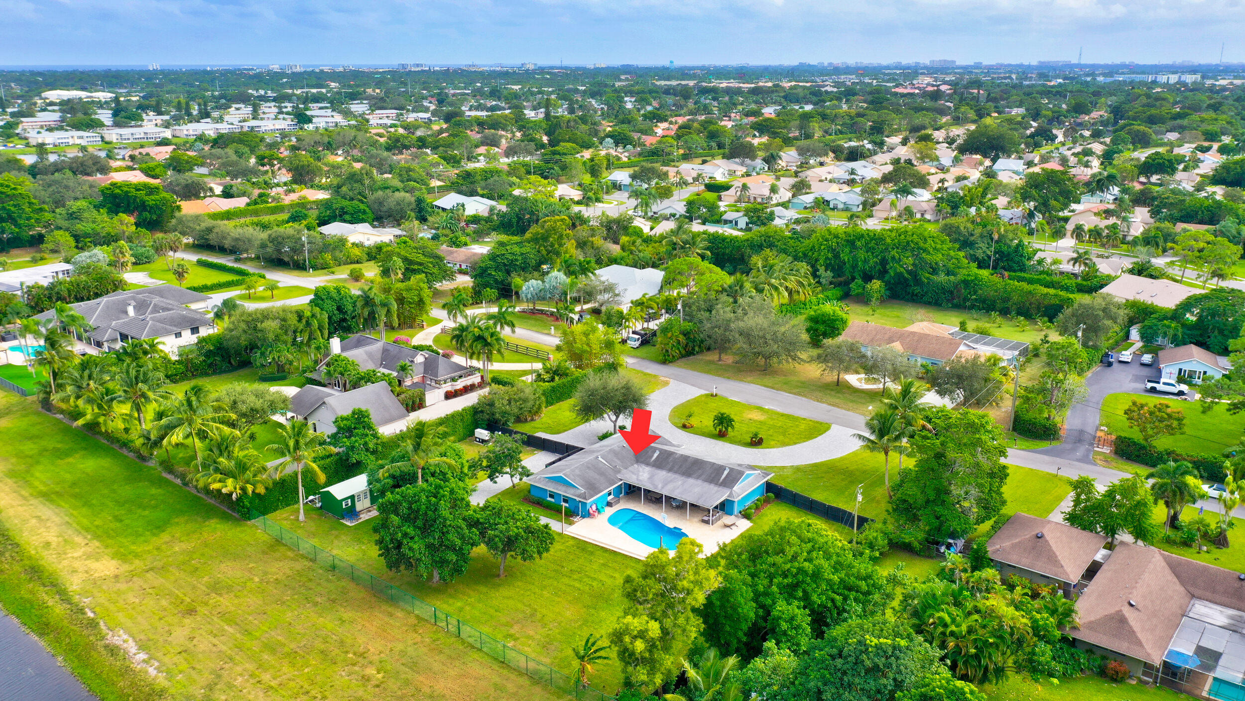 3623 Lone Pine Road Delray Beach, FL 33445 - Photo 89 of 95 Aerial View