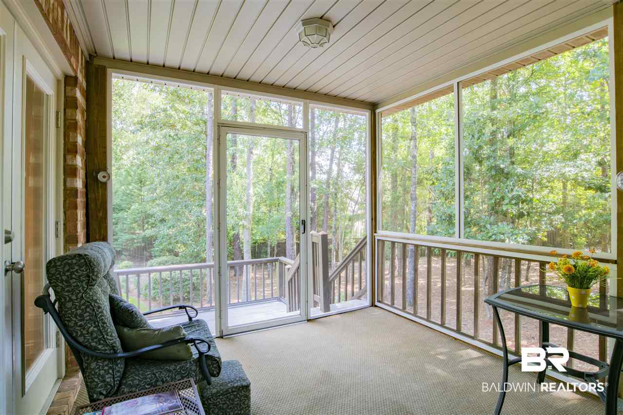 10950 Driver Court Fairhope, AL 36532 - Photo 26 of 36 Screened Back Porch