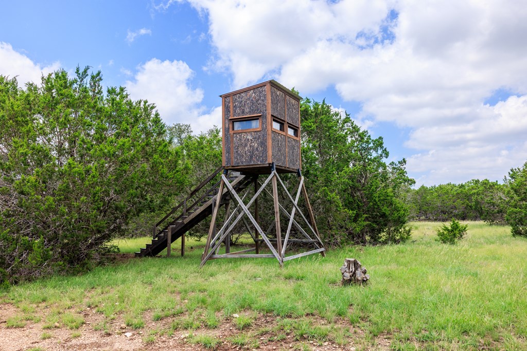 221 Coyote Trail Harper, TX 78631 - Photo 46 of 47 a view of a garden with a slide