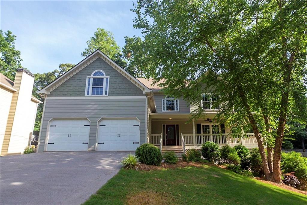 6116 Fairlong Run Northwest Acworth, GA 30101 - Photo 1 of 1 front view of a house with a yard