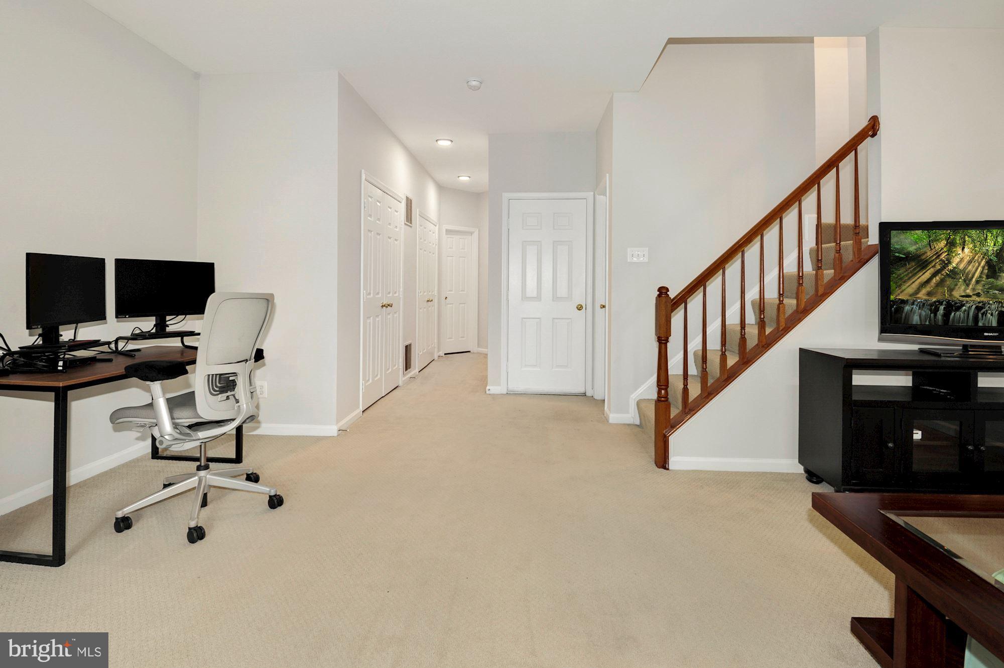 2526 James Monroe Circle Herndon, VA 20171 - Photo 25 of 33 Walkout Lower Level Recreation Room