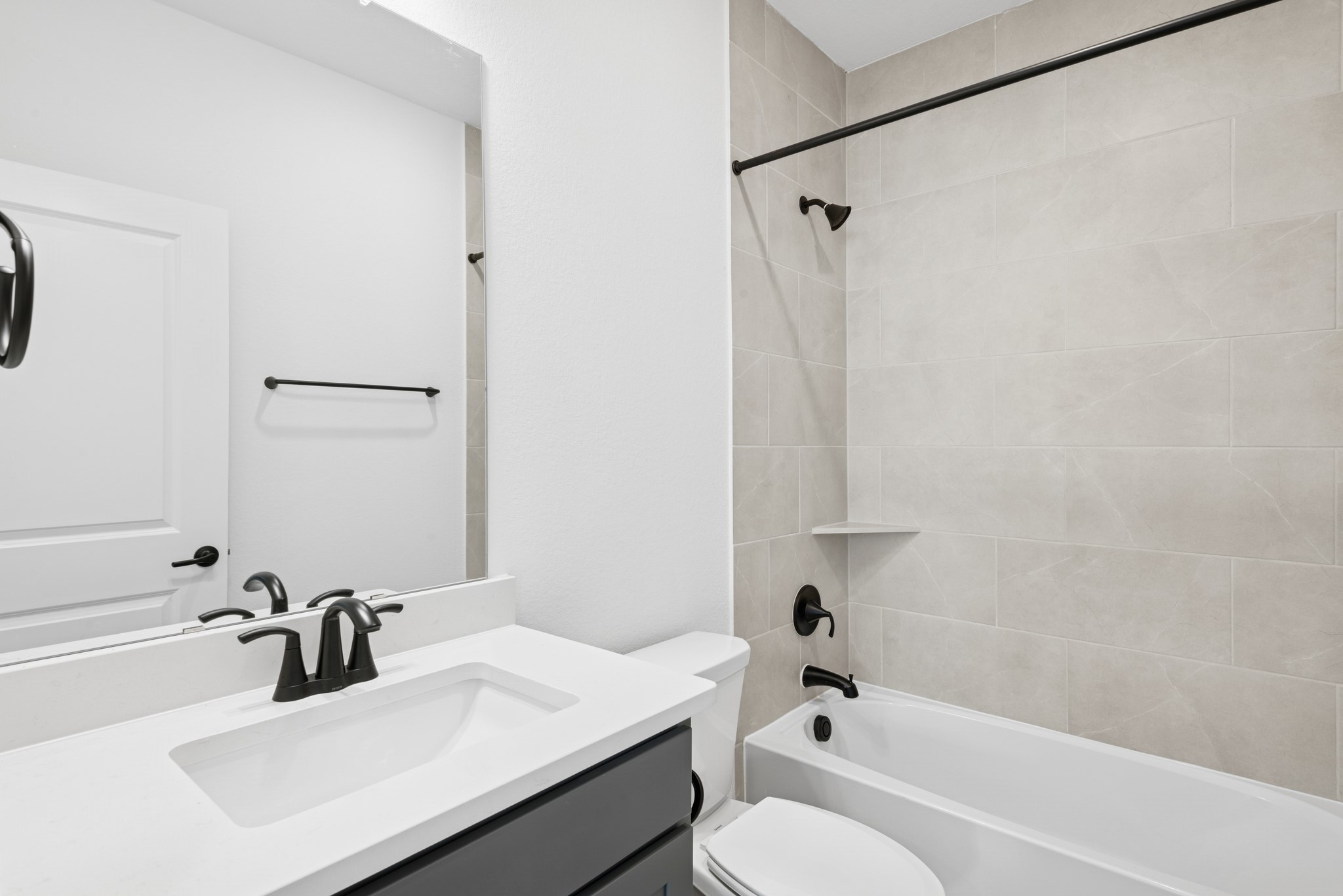 5510 Orangery Lane Manvel, TX 77578 - Photo 41 of 48 a bathroom with a sink a toilet and shower