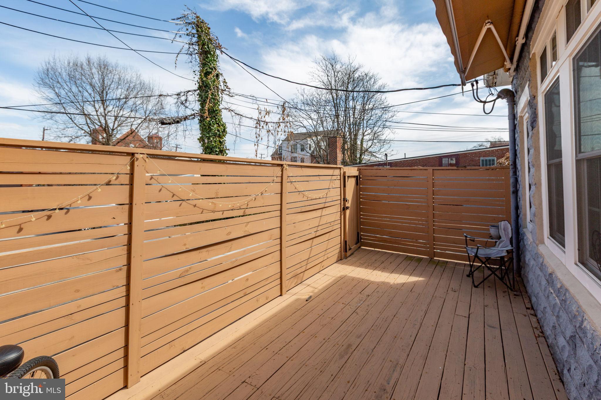 809 Caroline Street Fredericksburg, VA 22401 - Photo 2 of 12 Screened deck for private outdoor space