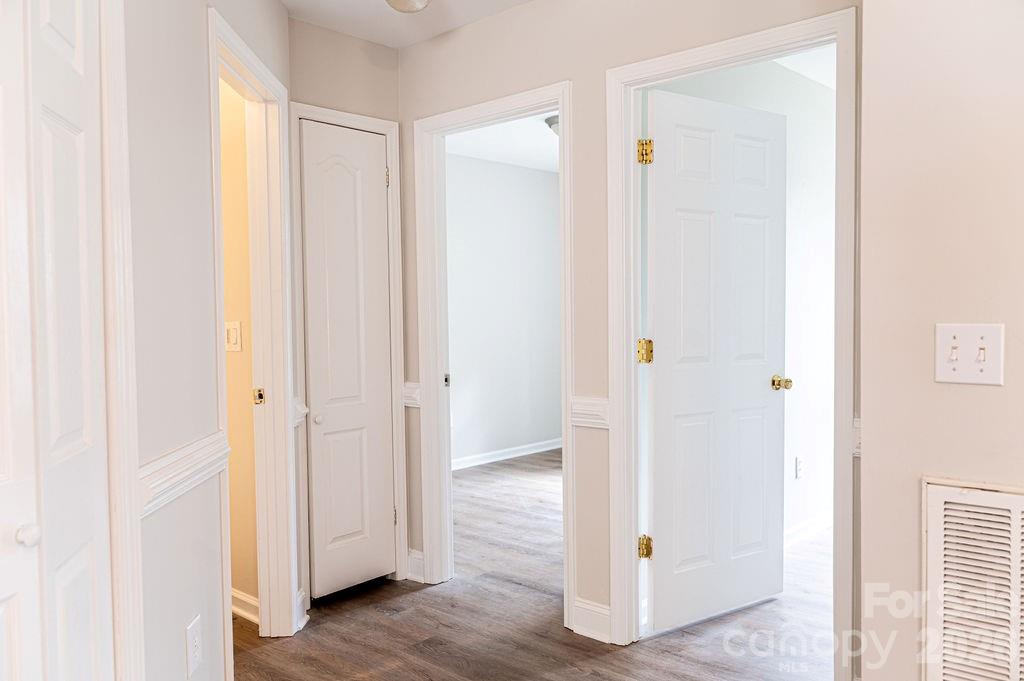 226 B Brookwood Road Belmont, NC 28012 - Photo 17 of 29 a view of a bathroom with wooden floor