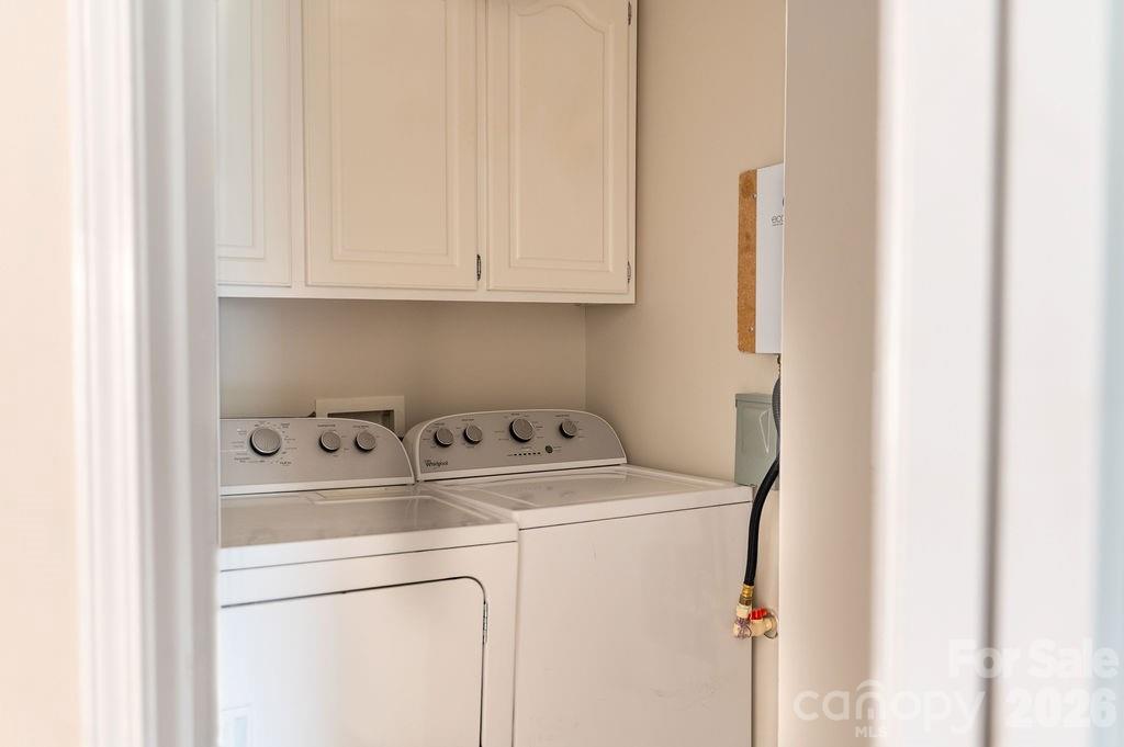 226 B Brookwood Road Belmont, NC 28012 - Photo 19 of 29 a utility room with dryer and washer