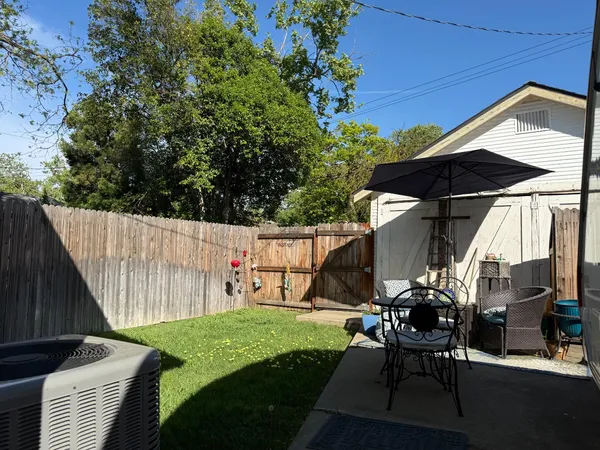 a view of outdoor space and yard