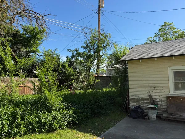 a view of a house with a wooden door