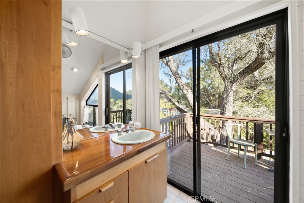 4411 See Canyon Road San Luis Obispo, CA 93405 - Photo 27 of 75 a view of a living room and a floor to ceiling window or wooden floor