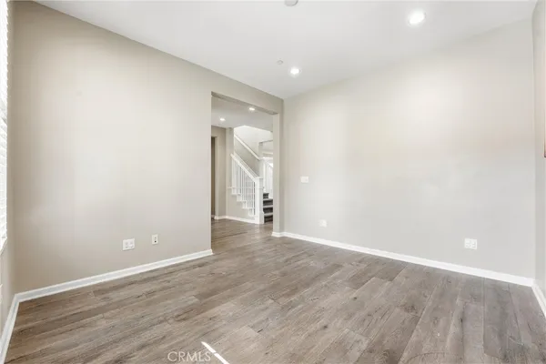 a view of empty room