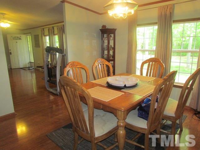 109 Medlin Road Rougemont, NC 27572 - Photo 9 of 19 a dining room with furniture and window
