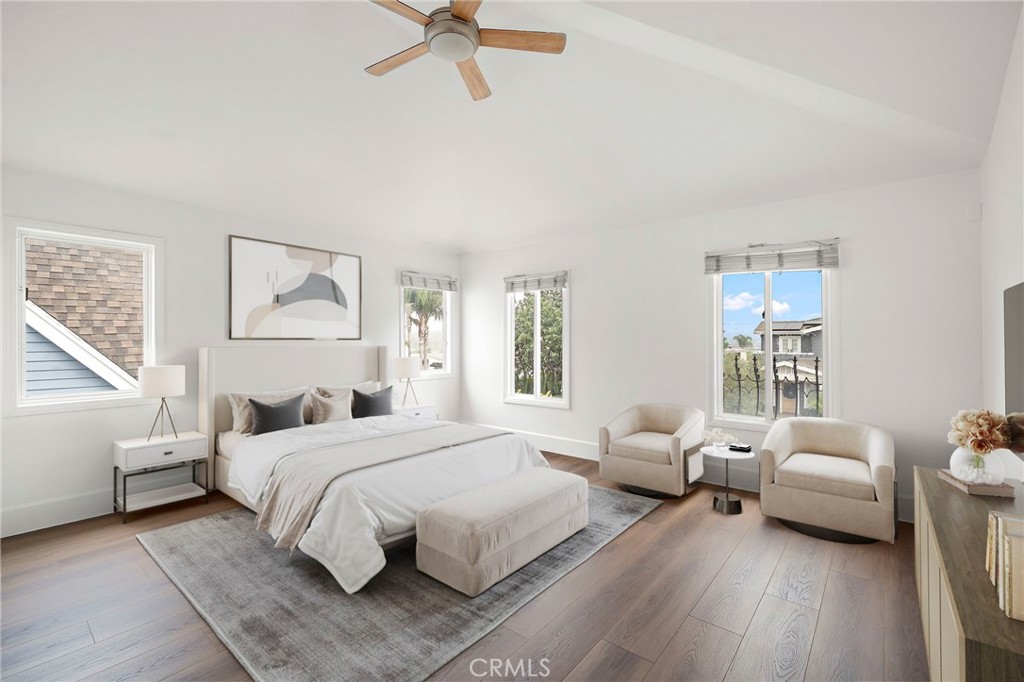 377 Roycroft Avenue Long Beach, CA 90814 - Photo 20 of 35 Primary suite virtually staged