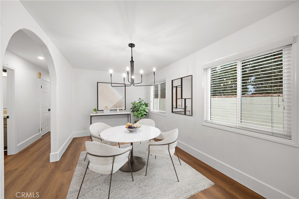 377 Roycroft Avenue Long Beach, CA 90814 - Photo 7 of 35 Dining room virtually staged- can fit a larger table