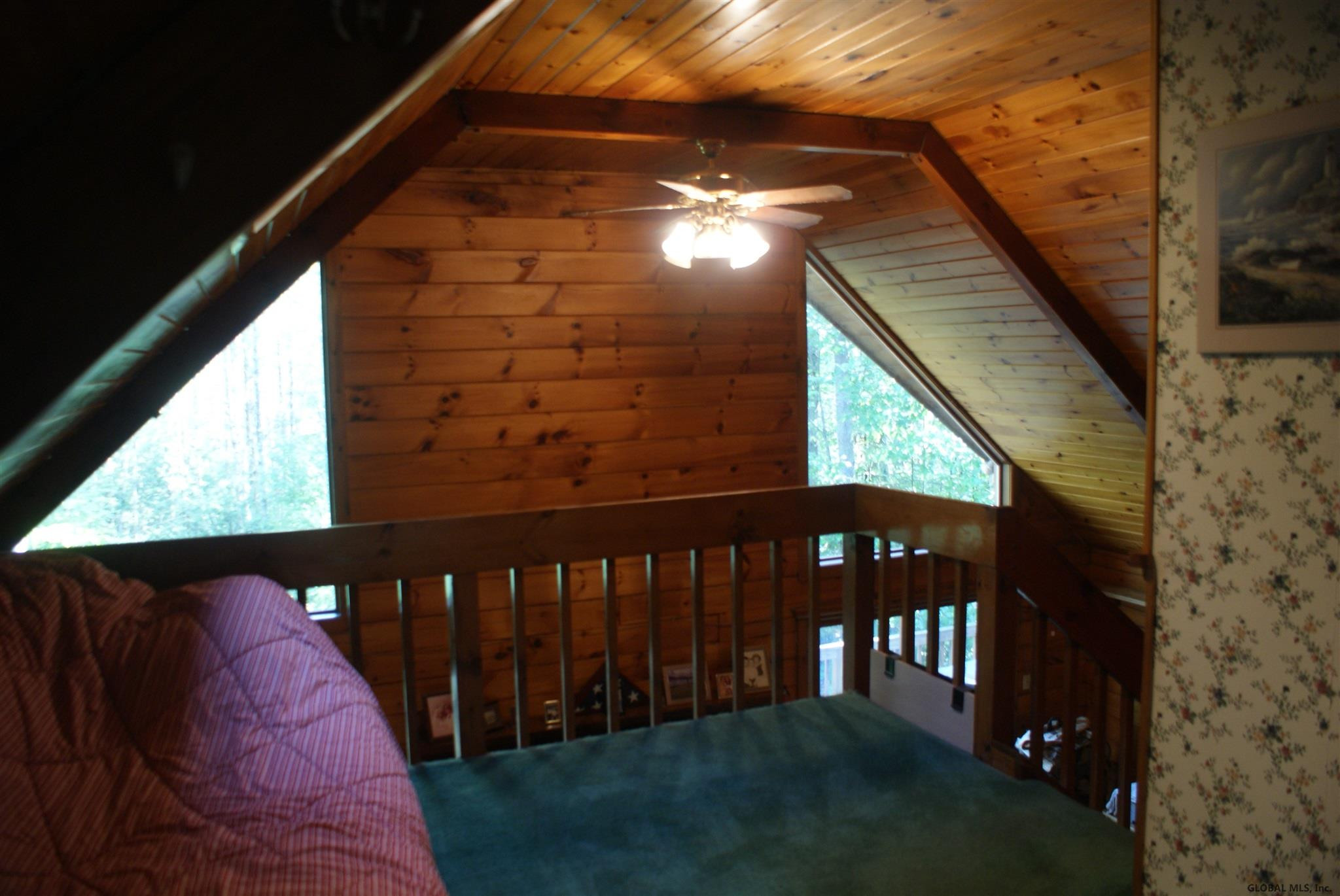 63 Woodridge Road Chester, NY 12817 - Photo 21 of 37 Spacious Loft Overlooks Living Room