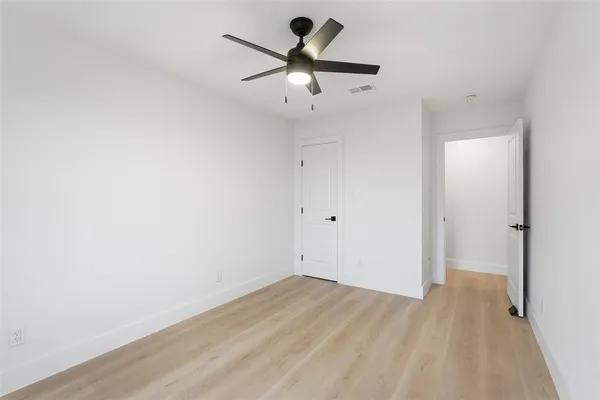 wooden floor in an empty room