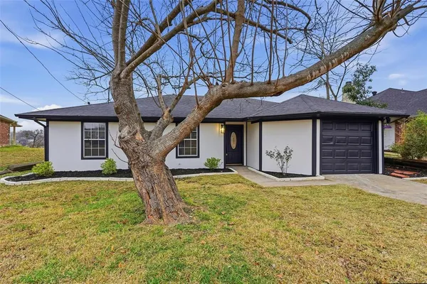 a house with a outdoor space