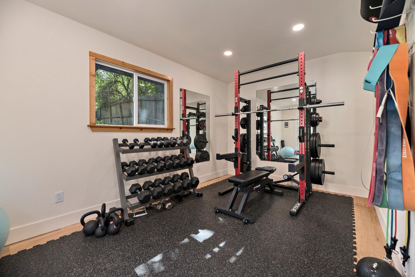 21195 Bertram Road San Jose, CA 95120 - Photo 20 of 20 a view of a room with gym equipment