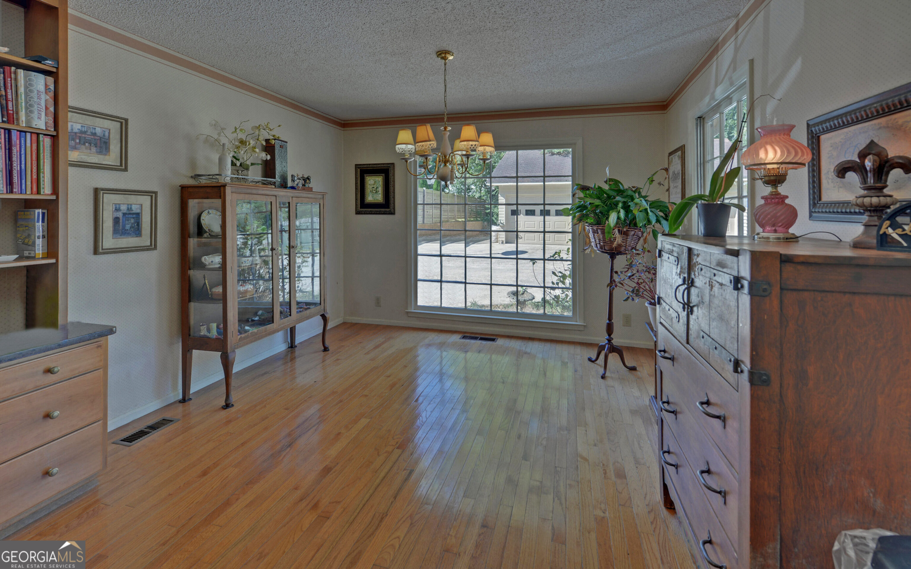 43 Pauline Avenue Toccoa, GA 30577 - Photo 12 of 40 wooden floor in an empty room with a window