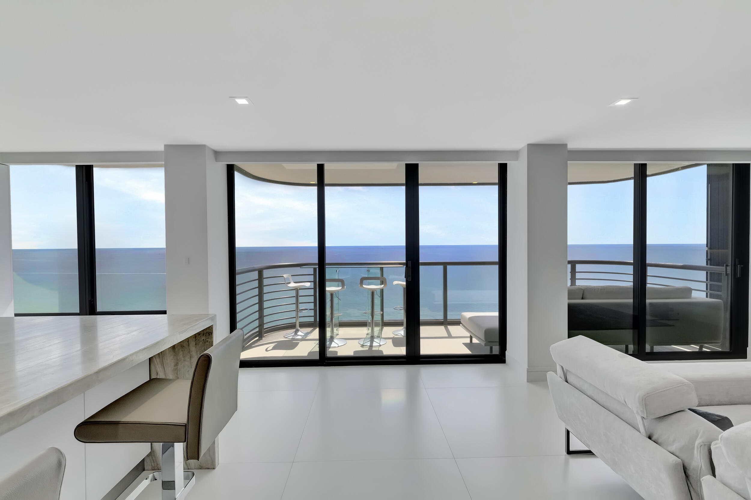 250 South Ocean Boulevard, Unit 16G Boca Raton, FL 33432 - Photo 19 of 91 a very nice looking room with a large window and a balcony