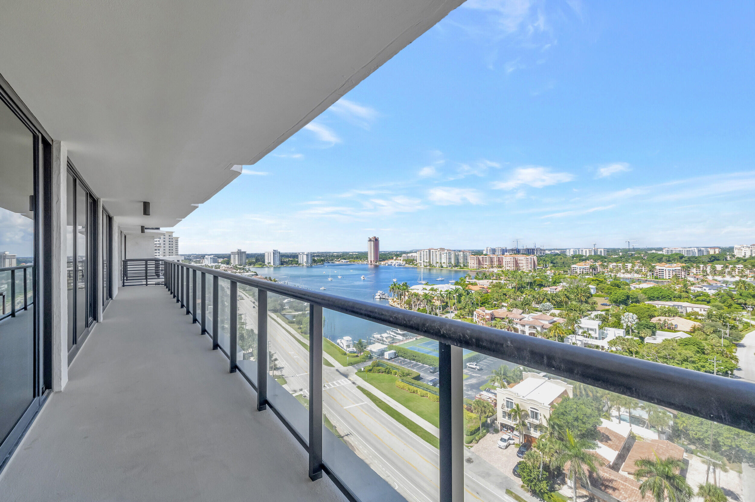 250 South Ocean Boulevard, Unit 16G Boca Raton, FL 33432 - Photo 41 of 91 a view of city from a balcony