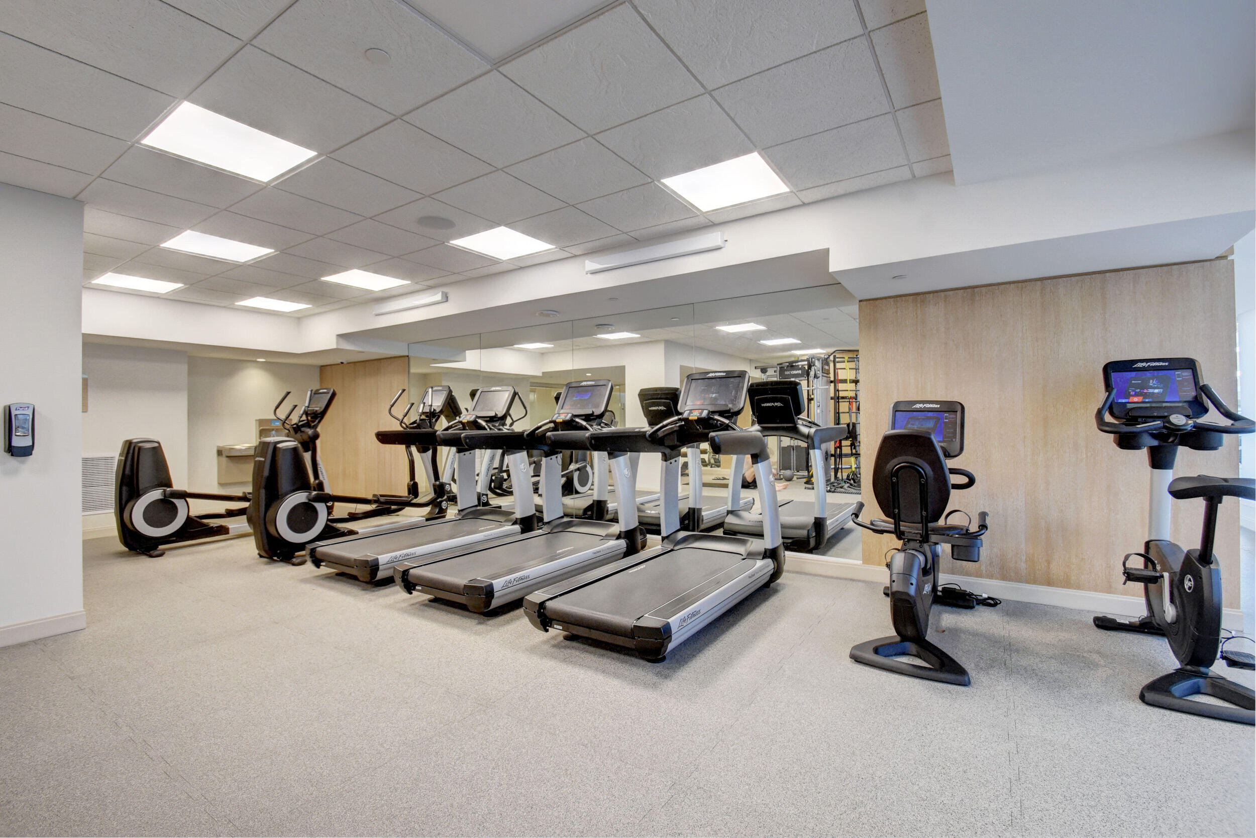 250 South Ocean Boulevard, Unit 16G Boca Raton, FL 33432 - Photo 71 of 91 a view of a room with gym equipment
