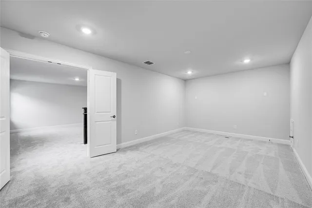 a view of empty room