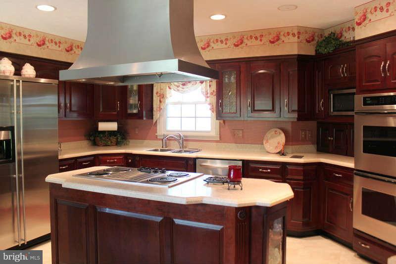 239 Klines Mill Road Middletown, VA 22645 - Photo 4 of 30 Gourmet Kitchen w Custom Cherry Cabinets