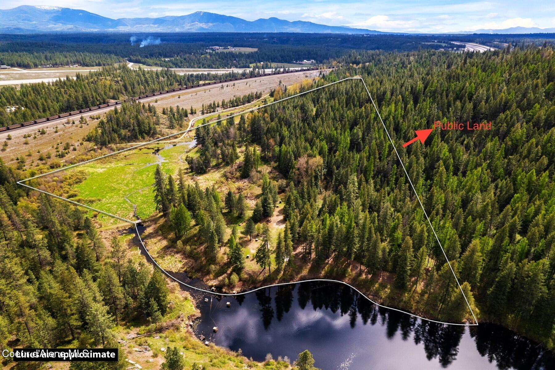 1438 Granite Loop Athol, ID 83801 - Photo 2 of 24 Borders US Forest Service