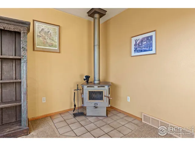 a view of a hallway with front door