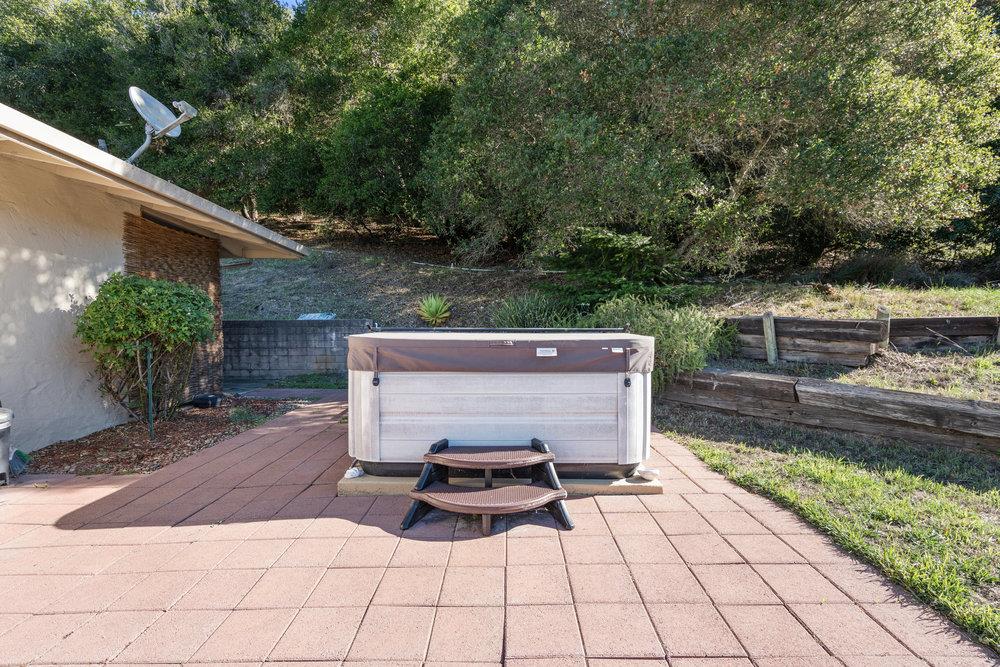 4760 Soquel Creek Road Soquel, CA 95073 - Photo 25 of 29 a view of a yard with furniture