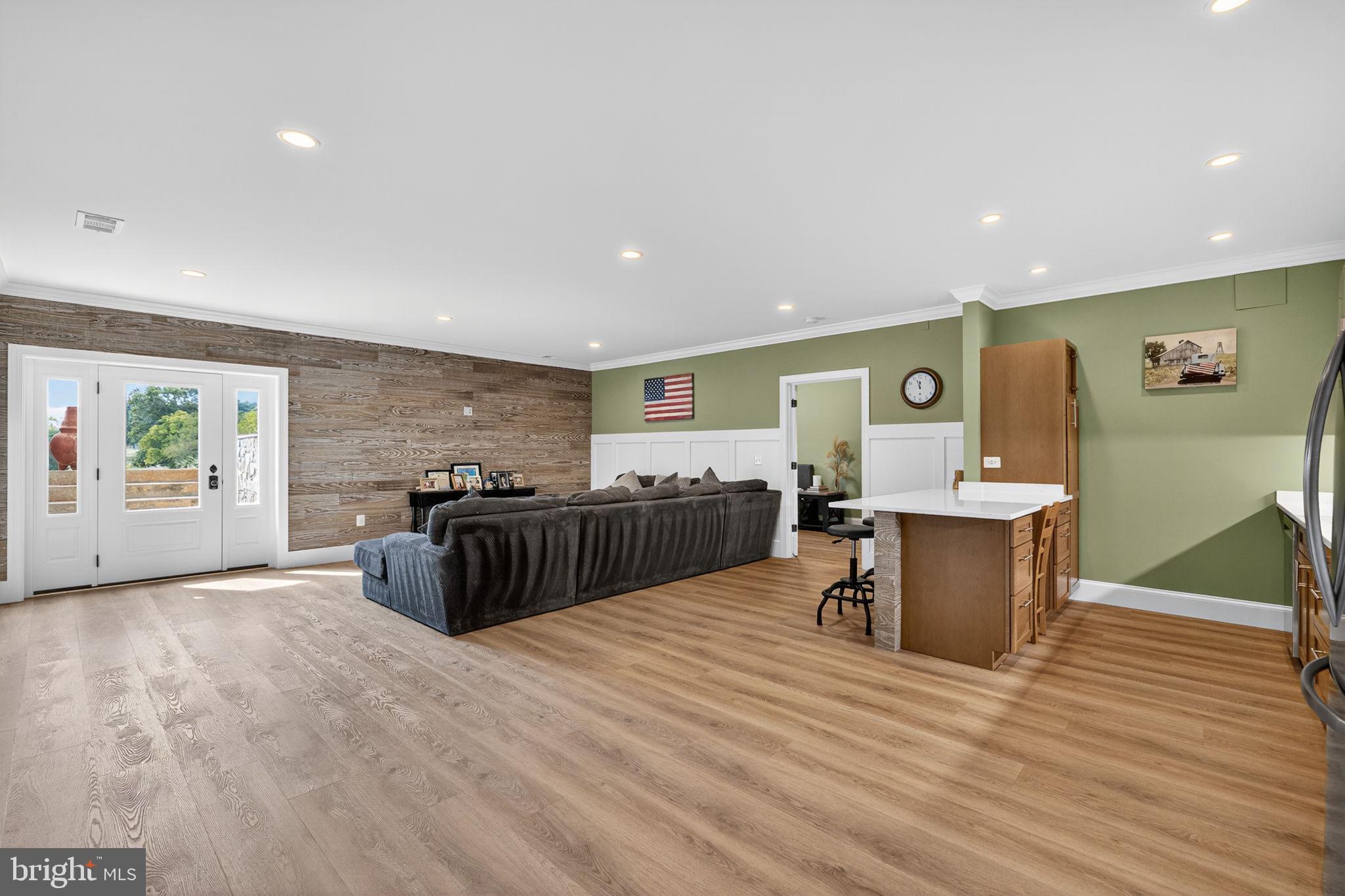 620 Tilthammer Mill Road Boyce, VA 22620 - Photo 37 of 57 a view of kitchen with stainless steel appliances granite countertop a refrigerator and a stove top oven