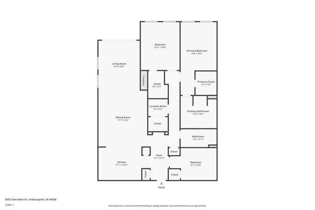 $2,599 | 8555 One W Drive, Unit 212, Indianapolis, IN 46260