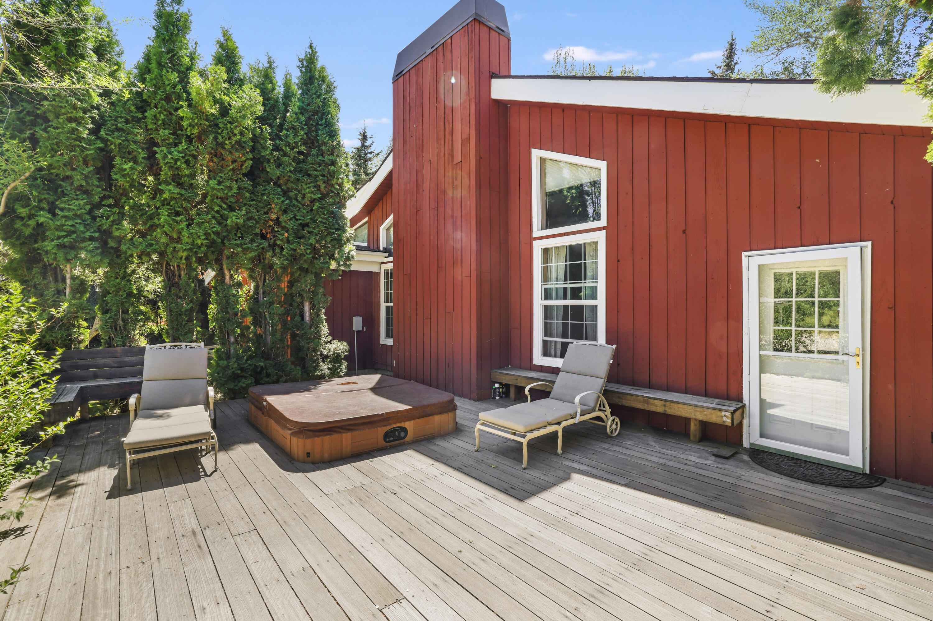 15 Lower Broadford Road Bellevue, ID 83313 - Photo 28 of 57 Deck of Master with Hot Tub