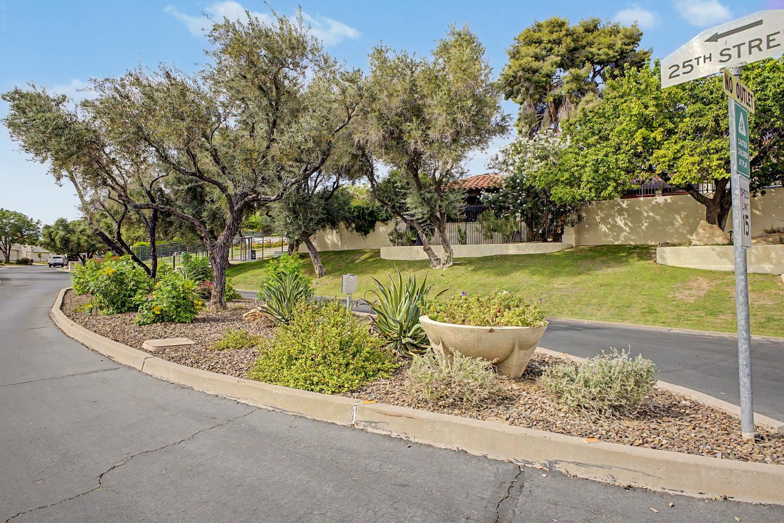 5736 North 25th Street Phoenix, AZ 85016 - Photo 47 of 59 a view of a swimming pool with some potted plants