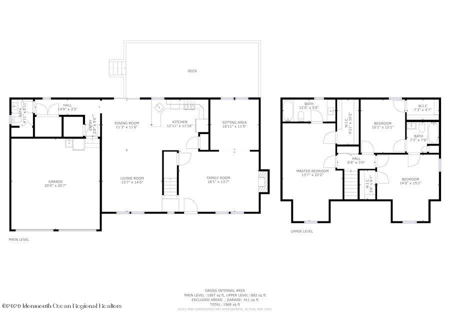 1403 Reed Road Cream Ridge, NJ 08514 - Photo 31 of 31 a picture of floor plan