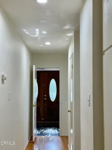 a view of a small space