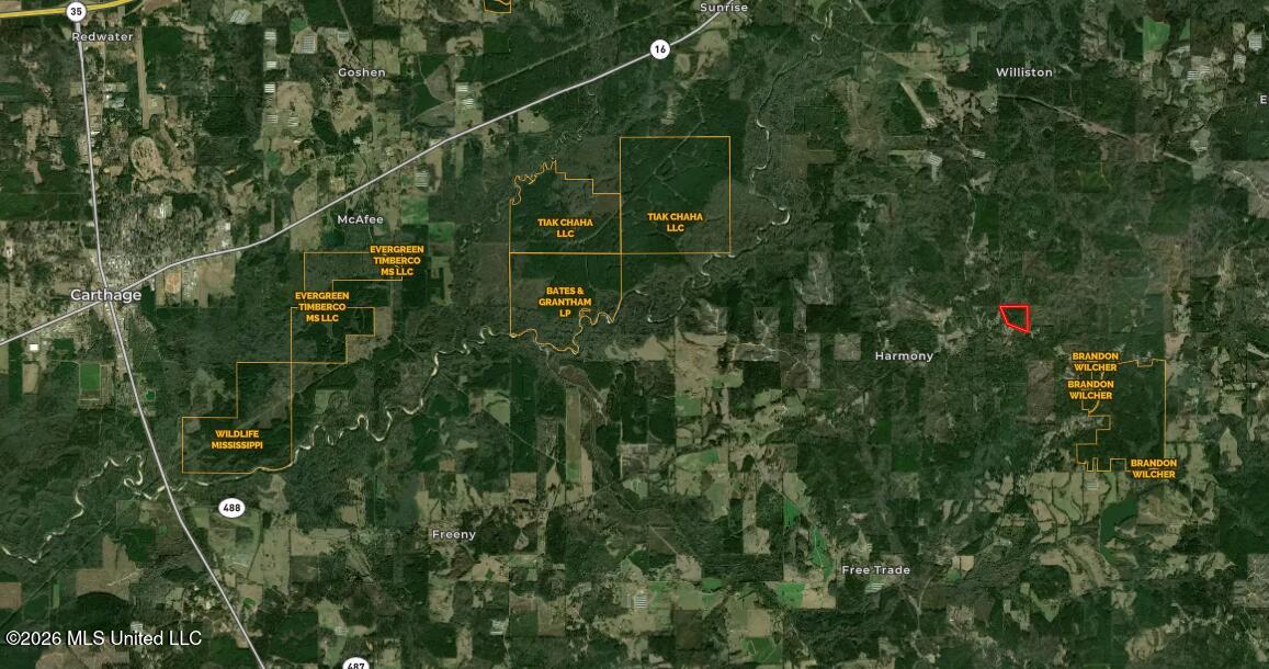 288 Galilee Road Carthage, MS 39051 - Photo 11 of 13 map 1