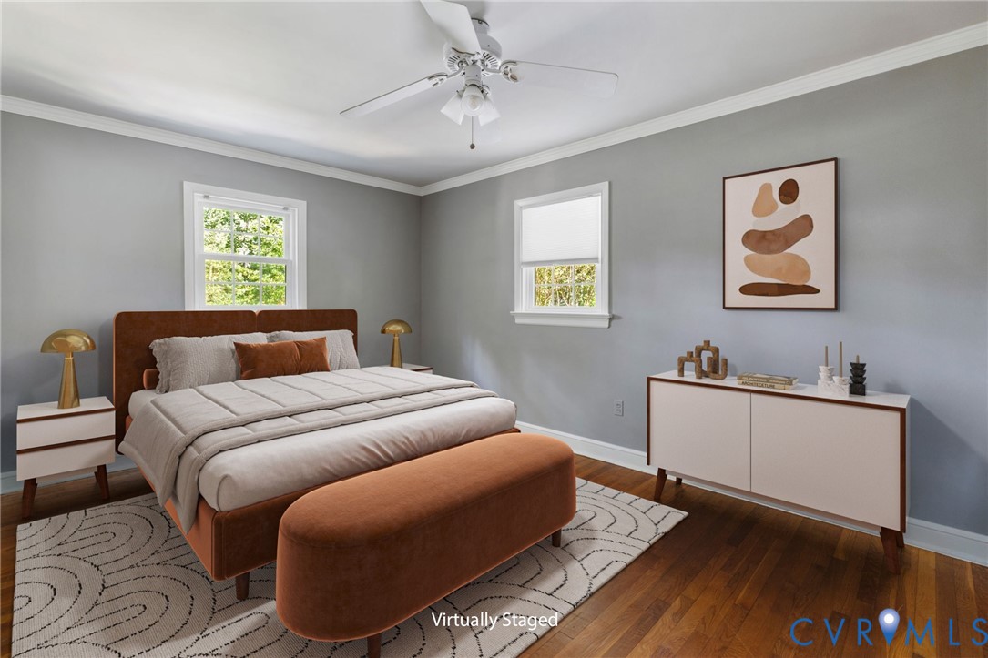 3369 Warner Road Richmond, VA 23225 - Photo 14 of 46 a bedroom with bed and a window