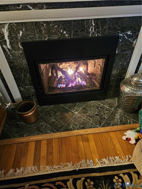 3369 Warner Road Richmond, VA 23225 - Photo 8 of 46 a close view of fireplace