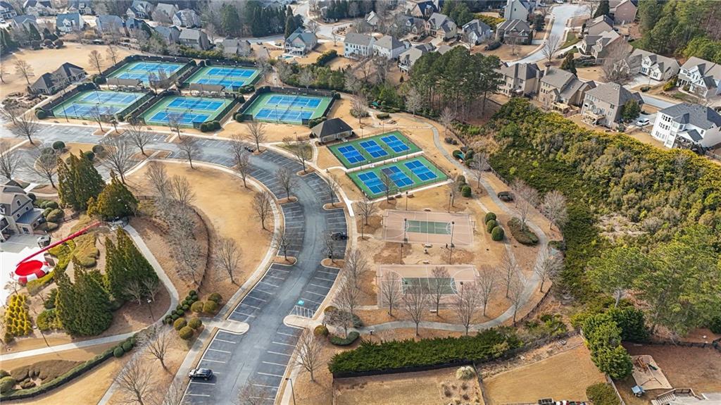 356 Shoal Creek Way Dallas, GA 30132 - Photo 28 of 32 an aerial view of a house with outdoor space