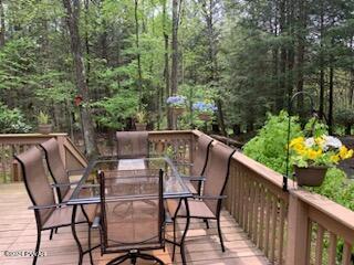 1280 Brookfield Road Lake Ariel, PA 18436 - Photo 33 of 74 a view of a chairs and table on the balcony