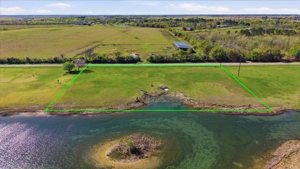 a view of a lake with a mountain