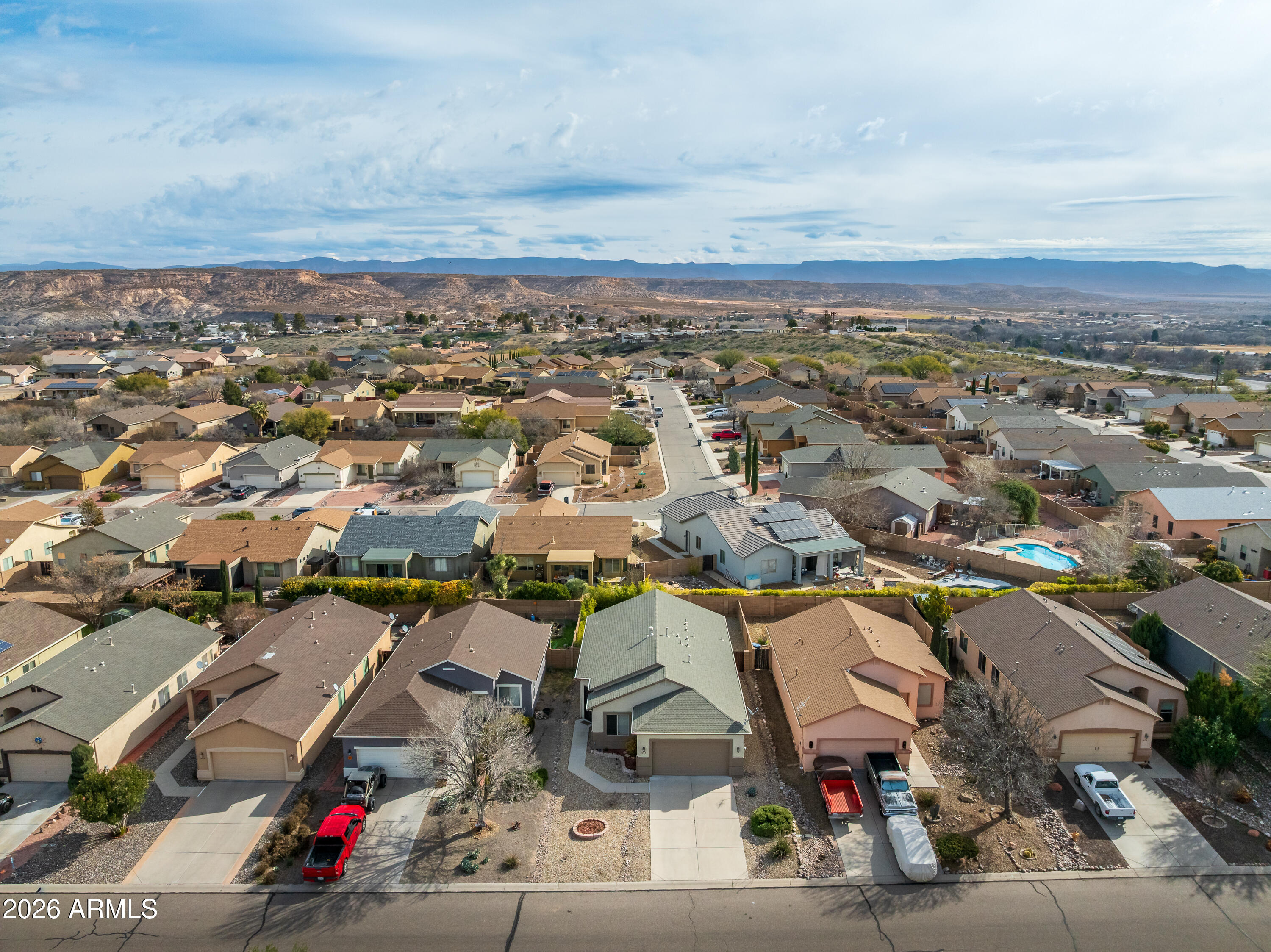 654 South Elk Ridge Drive Camp Verde, AZ 86322 - Photo 33 of 34 an aerial view of a city