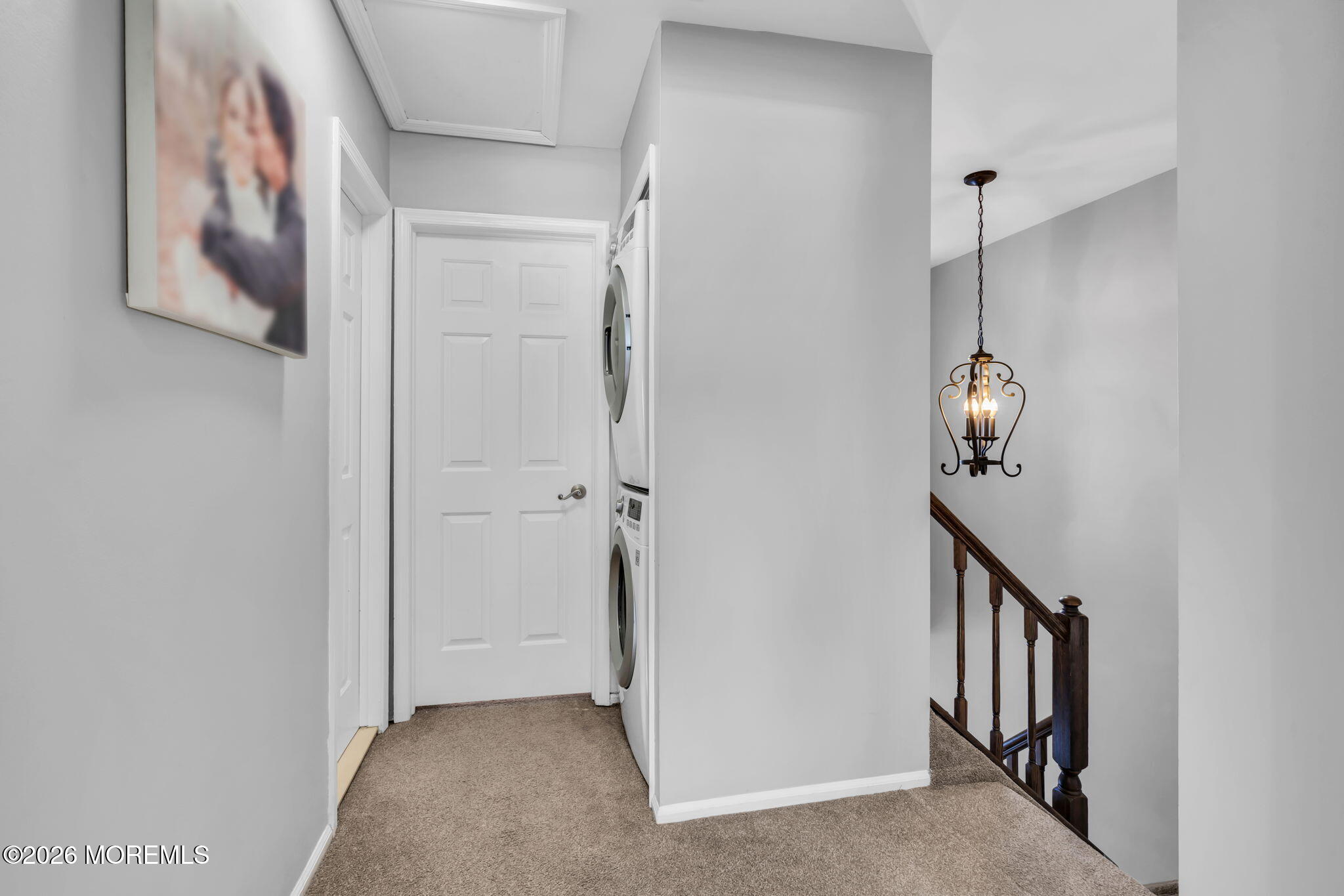 4 Duncan Way Freehold, NJ 07728 - Photo 17 of 28 a view of an entryway with chandelier