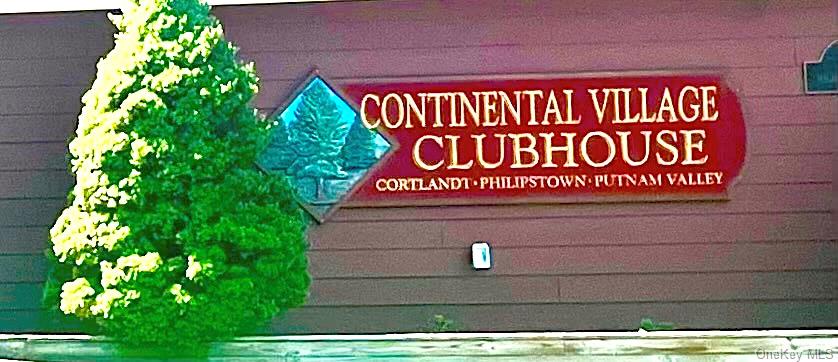 687 Sprout Brook Road Putnam Valley, NY 10579 - Photo 38 of 45 WELCOME SIGN TO CONTINENTAL VILLAGE CLUBHOUSE !