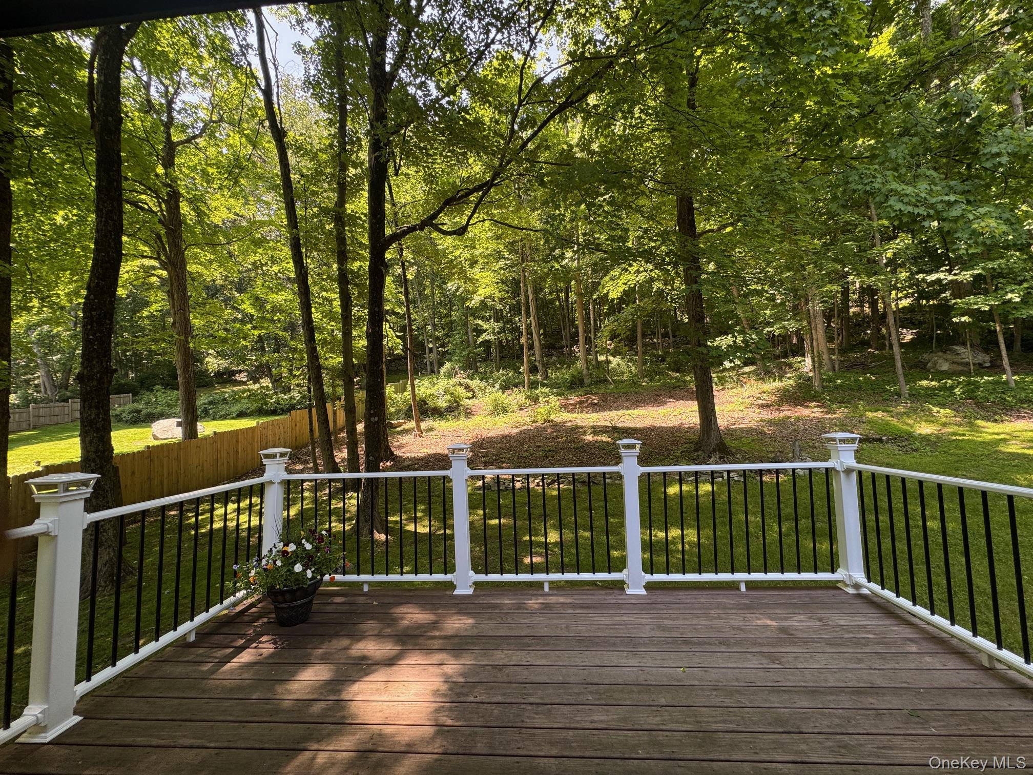 687 Sprout Brook Road Putnam Valley, NY 10579 - Photo 5 of 45 Deck overseeing Back Yard