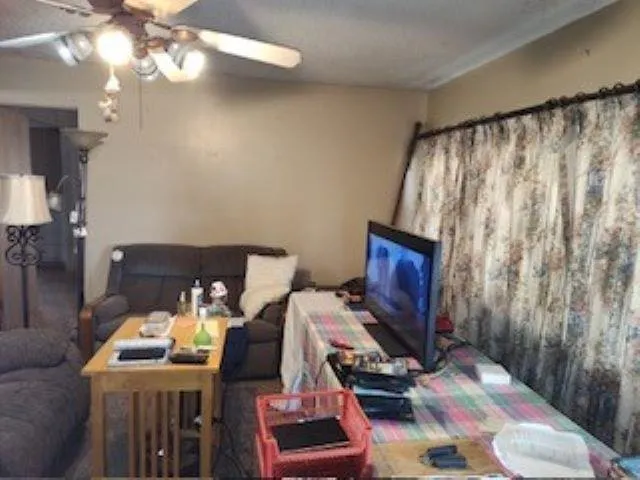 a view of workspace with lounge chair