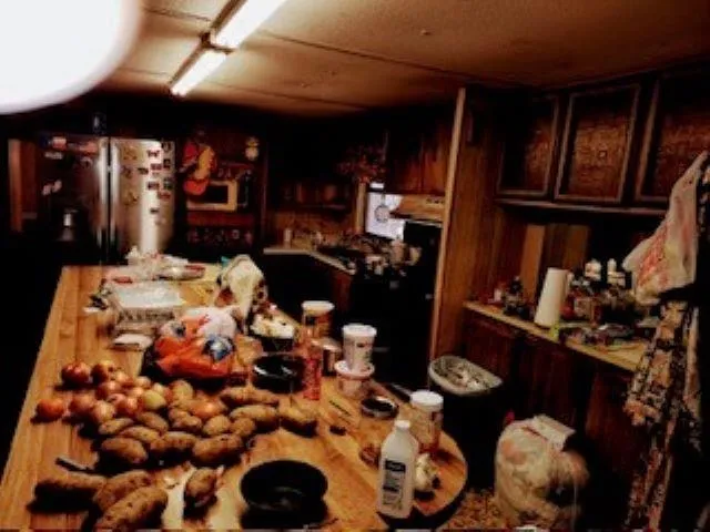 a room with lots of different colored cloths